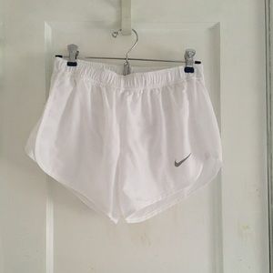 Nike Women's White Running Shorts